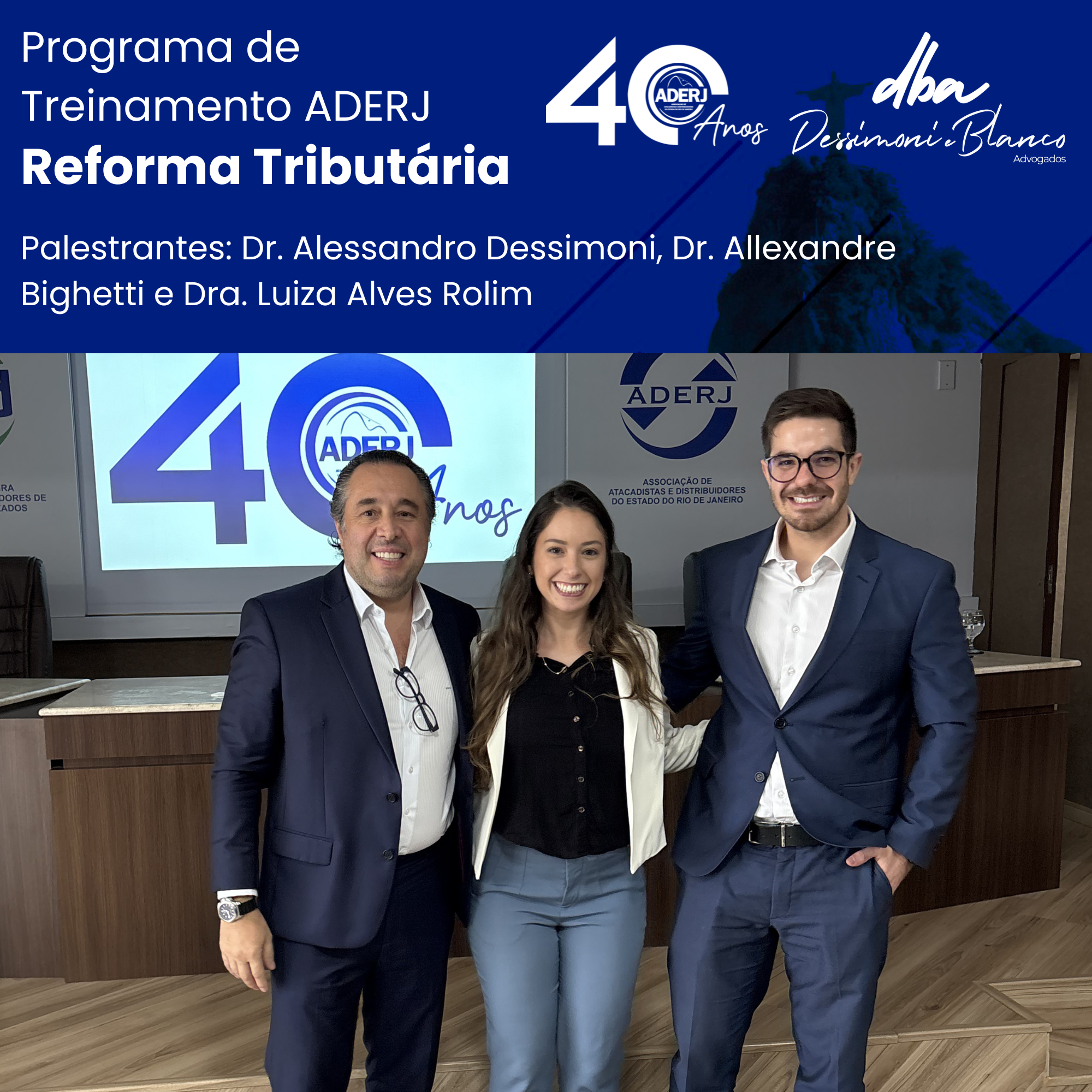 ADERJ conclui Programa de Capacitação sobre a Reforma Tributária
