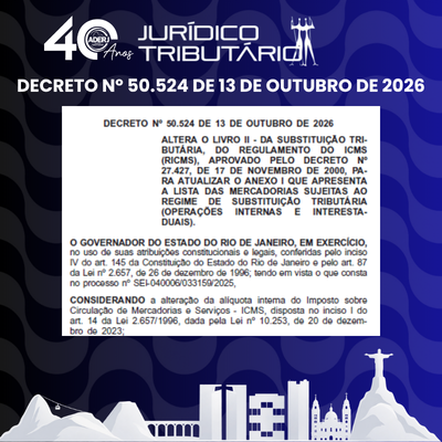 DECRETO Nº 50.524 DE 13 DE OUTUBRO DE 2026