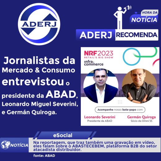 17 - 01 aderj recomenda ENTREVISTA PRESIDENTE ABAD IN LOCO