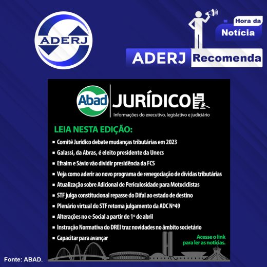 23 - 02 aderj recomenda