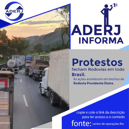 31-10 ADERJ informa manifestações