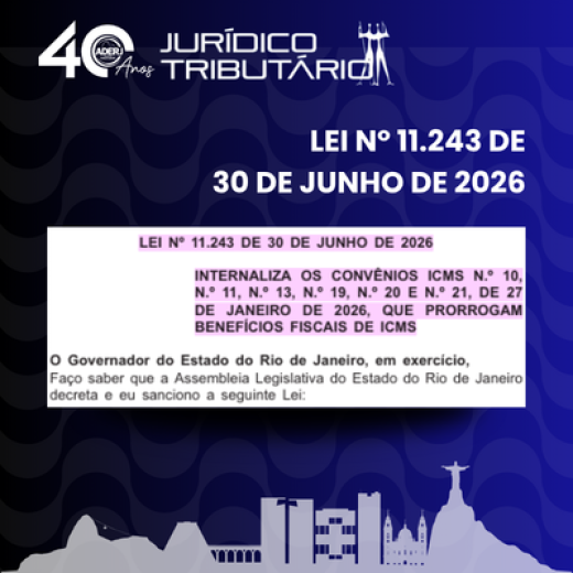 LEI Nº 11.243 DE 30 DE JUNHODE 2026