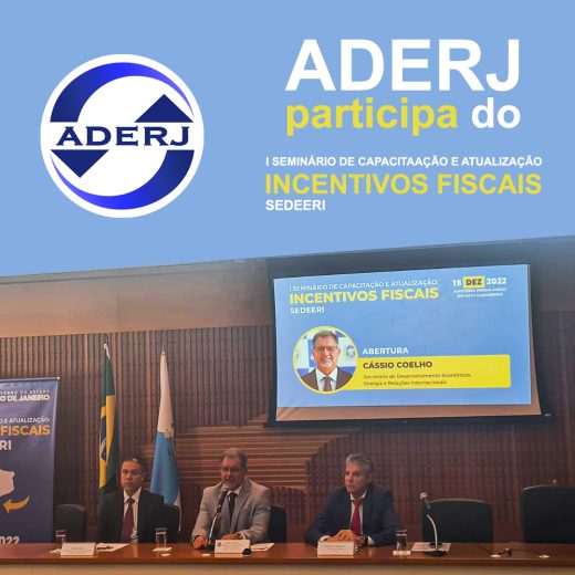 aderj partcipa incentivo fiscal feed