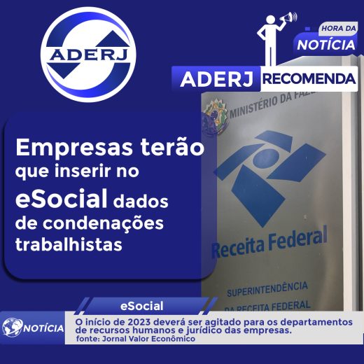 aderj recomenda eSocial