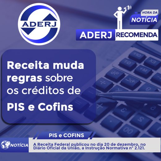 aderj recomenda pis e confins